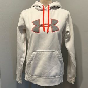 Medium White Under Armor Women’s Hoodie